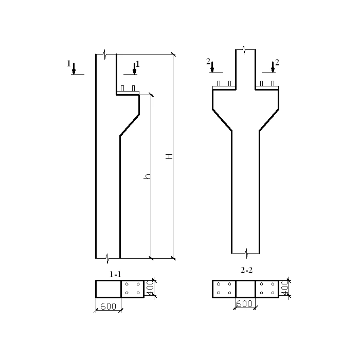 Колонна железобетонная 2к 144-11